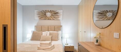 1 室のベッドルーム、インターネット、ベッドシーツ