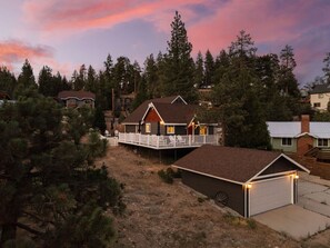 Exterior - Blissful Bay Cabin + Block from Boulder Bay (Big Bear Lake)