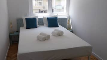 2 bedrooms, iron/ironing board, travel crib, WiFi