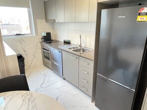 Microwave, oven, dishwasher