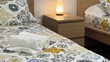 3 chambres, lit parapluie, Wi-Fi gratuit, draps fournis