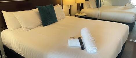 1 chambre, fer et planche à repasser, Wi-Fi gratuit, draps fournis