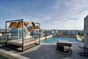 Una piscina climatizada