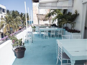 Terrace/patio - HOSTAL DEL MAR  (Playa del Carmen)