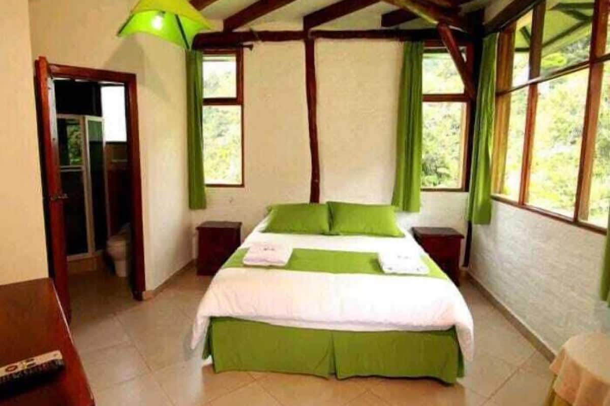 Habitación doble, vista a la alberca | 2 habitaciones, caja de seguridad en la habitación y wifi gratis