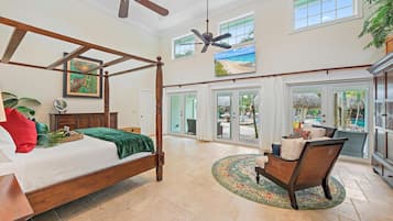 7 bedrooms, desk, iron/ironing board, travel crib