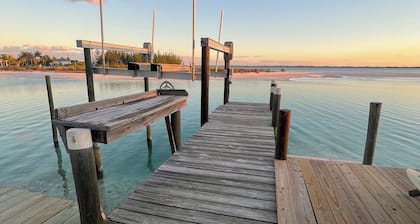 BRAND NEW - Luxurious Oceanfront Escape in Treasure Cay with Pool and Dock!
