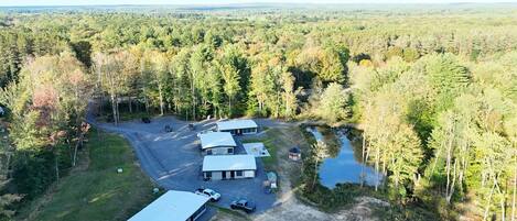Façana frontal de l'allotjament