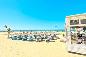 On the beach