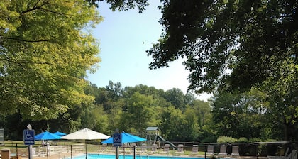 Among the Trees: Peace, Trails, Tastings at Dobie Slopeside. Prime location.