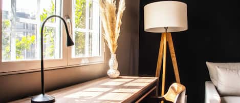 Family Apartment | Living area | 32-inch Smart TV with digital channels