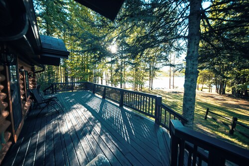 Cabin on Crystal Lake located on the Three Lakes Chain of Lakes.