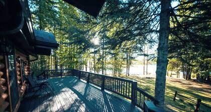Cabin on Crystal Lake located on the Three Lakes Chain of Lakes.