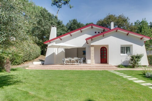 House for 6 people, exceptional location between lake and sea