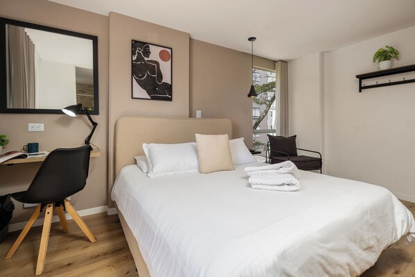 1 chambre, coffres-forts dans les chambres, bureau