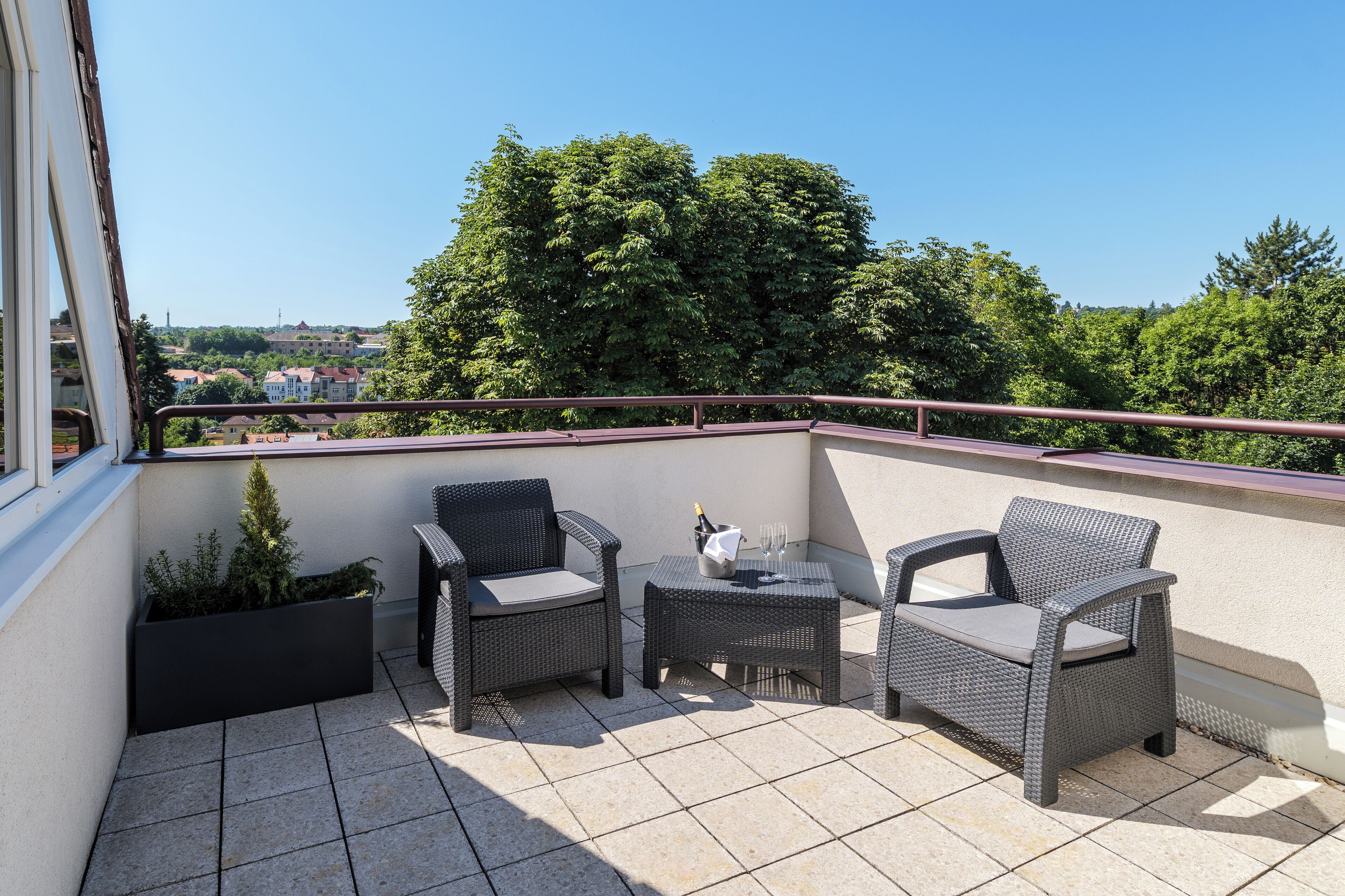 Familien-Suite, Terrasse | Terrasse/Patio