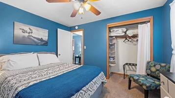 2 chambres, fer et planche Ă repasser, Wi-Fi gratuit, draps fournis