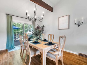 Dining - Akron retreat with hot tub & game room - sleeps 10 (Akron)