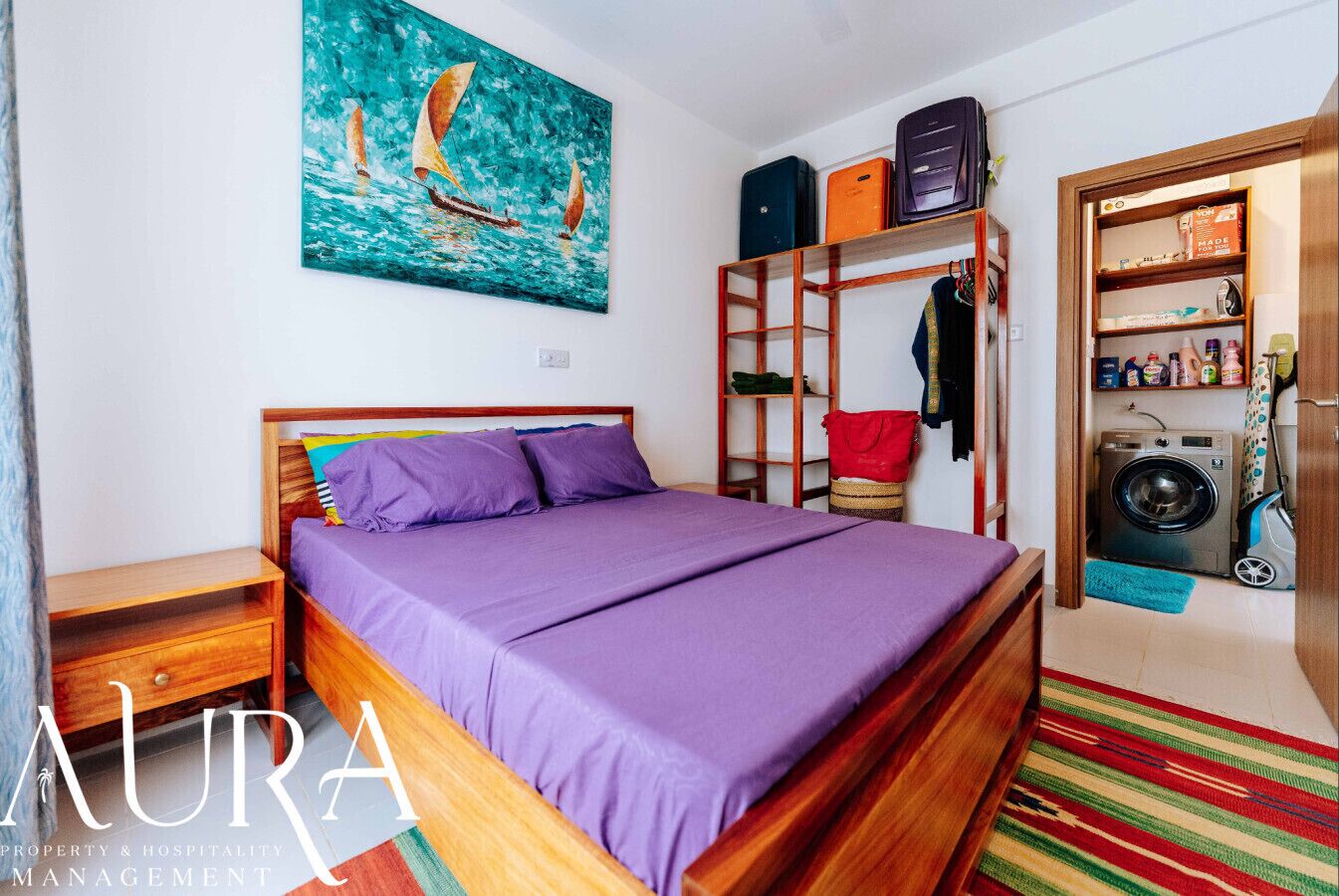 1 bedroom, desk, iron/ironing board, WiFi