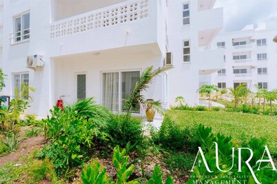 Gorgeous 1-bedroom garden apartment in Fumba Town