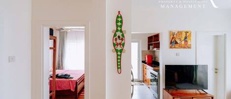 2 間睡房、熨斗/熨衫板、Wi-Fi、床單