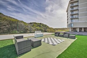 Terrace/patio - Private St. Regis Beachfront Getaway w/ Amenities! (North Topsail Beach)