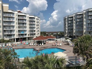 Outdoor pool - Private St. Regis Beachfront Getaway w/ Amenities! (North Topsail Beach)