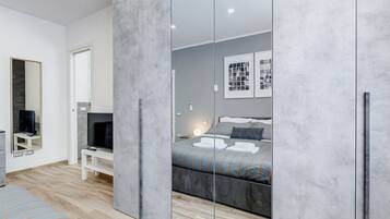 1 makuuhuone, silitysrauta/-lauta, Wi-Fi, vuodevaatteet