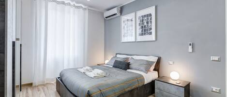 1 soverom, strykejern/-brett, wi-fi og sengetøy