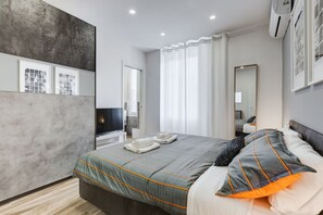 1 bedroom, desk, iron/ironing board, travel cot - BDC - Domus Pompea Apt (Roma)