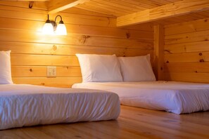 Family Cabin, Multiple Beds, Kitchen, Pool View
