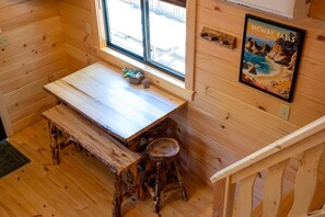 Family Cabin, Multiple Beds, Kitchen, Pool View | Living area - Casa de Fruta Cabins & RV Resort (Hollister)