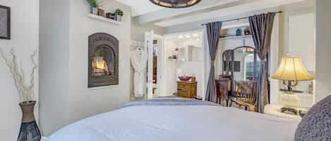 1 室のベッドルーム、デスク、アイロン / アイロン台、WiFi