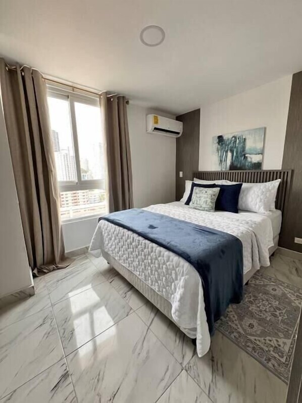 1 室のベッドルーム、アイロン / アイロン台、WiFi