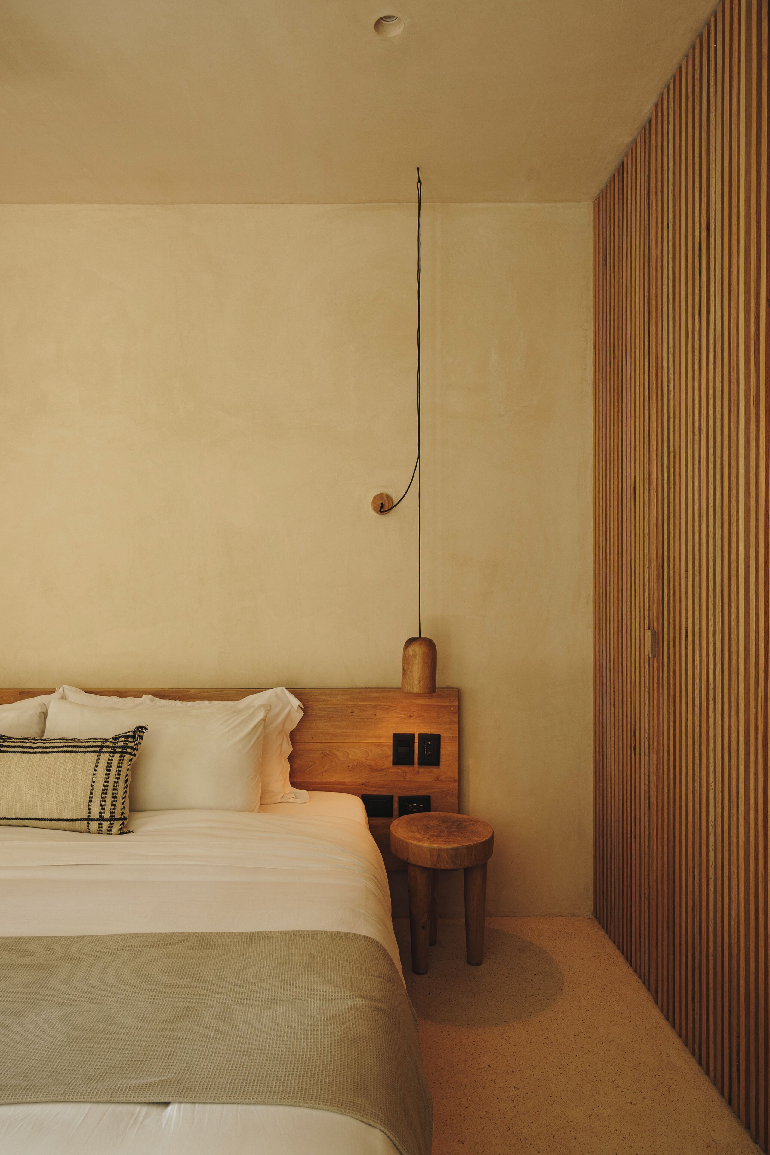 Apartment, 1 King Bed, Private Pool, Garden View (1A) | In-room safe, laptop workspace, blackout curtains, iron/ironing board