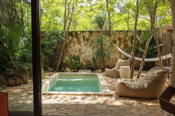 Apartment (2A) | Living area | 43-inch Smart TV with cable channels