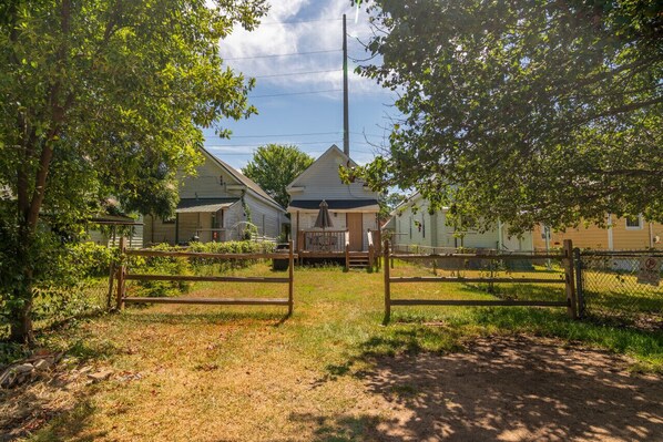 Enceinte de l’hébergement