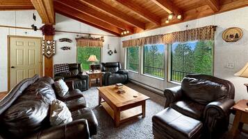 TV connectée, cheminée