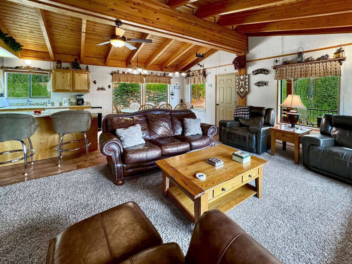 TV connectée, cheminée