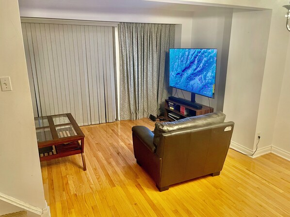 Smart TV, video games, music library