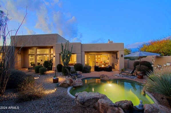 Outdoor pool - Radiant Oasis Estate in the Boulders Resort of North Scottsdale! (Scottsdale)