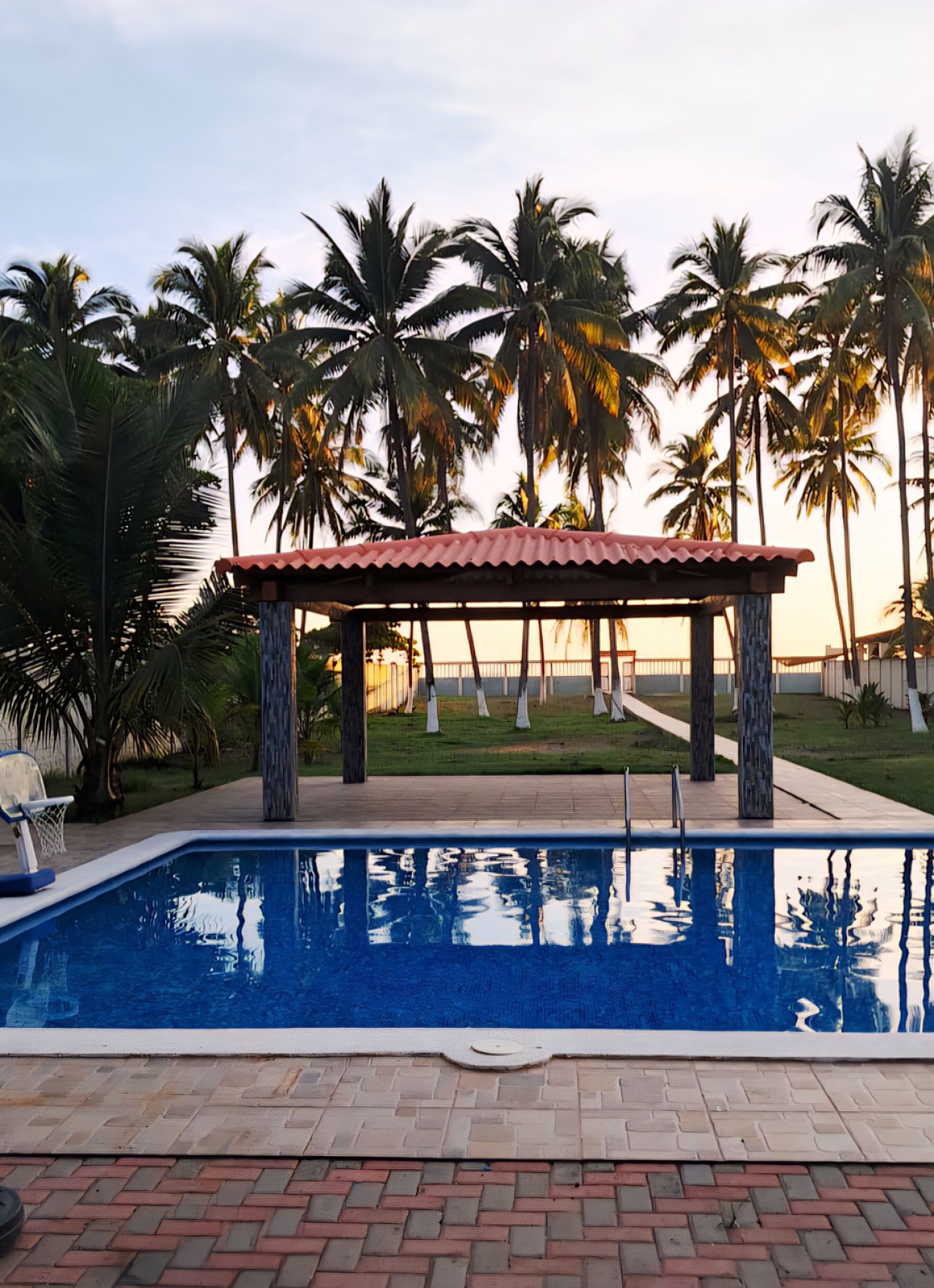 Alberca al aire libre 