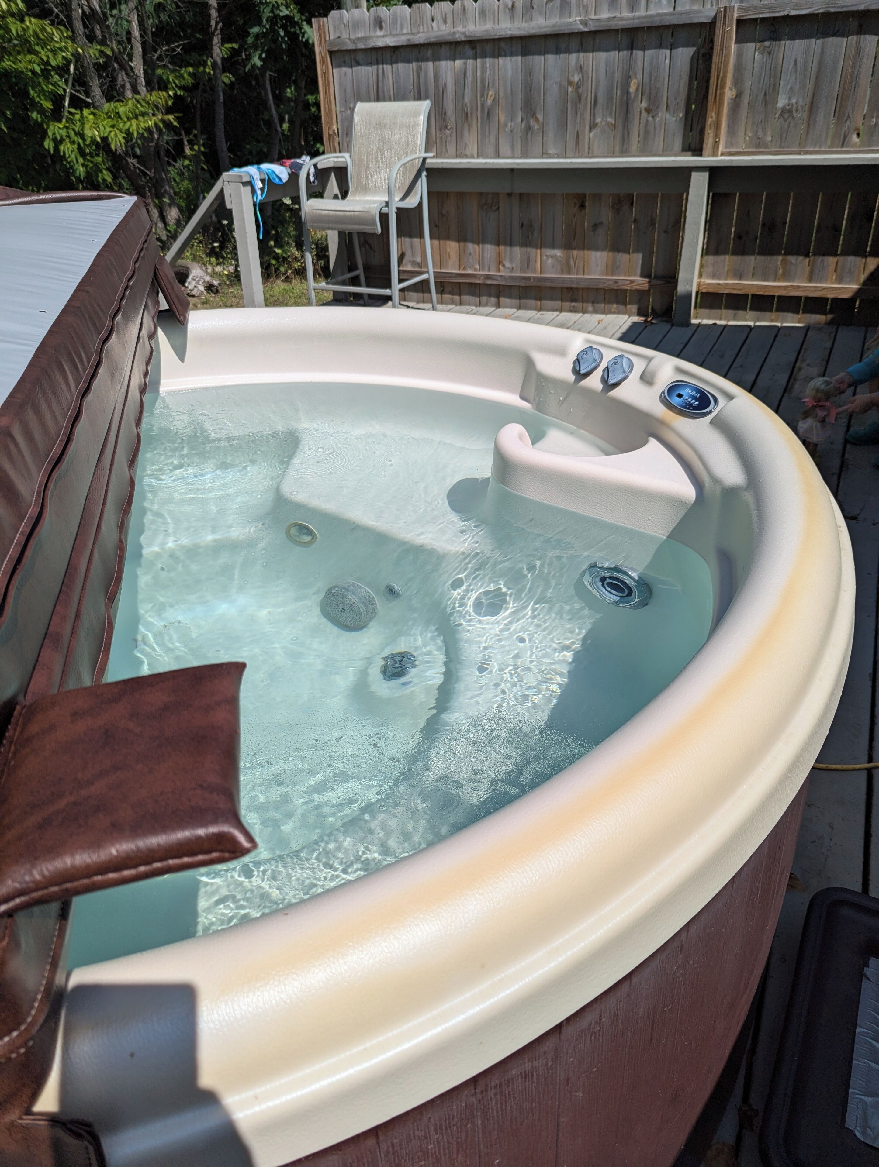 Bain à remous extérieur