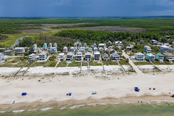 Beach nearby - Dog-friendly Private home with gulf view and easy beach access (Port St. Joe)