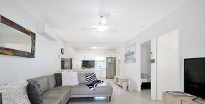 Televisie en een dvd-speler