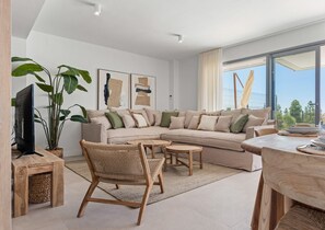 Living area - Marisol | Sea view - pool - gym (Mijas Costa)