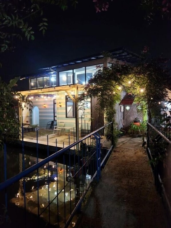 Façade de l’hébergement