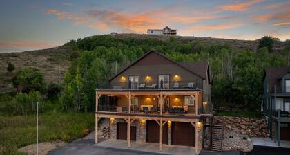 Lochwood Monster | Lake Views, Hot Tub, Sleeps 33