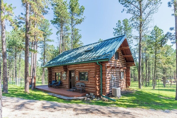 Exterior - Pine Cabin- Log cabin close to Custer (Custer)
