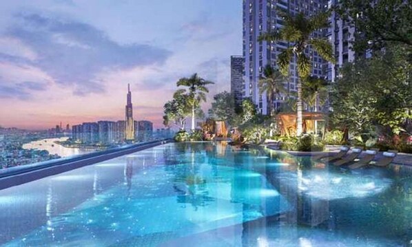 View from room - Estella Luxury Vacation Hotel Apartment (Ho Chi Minh City)